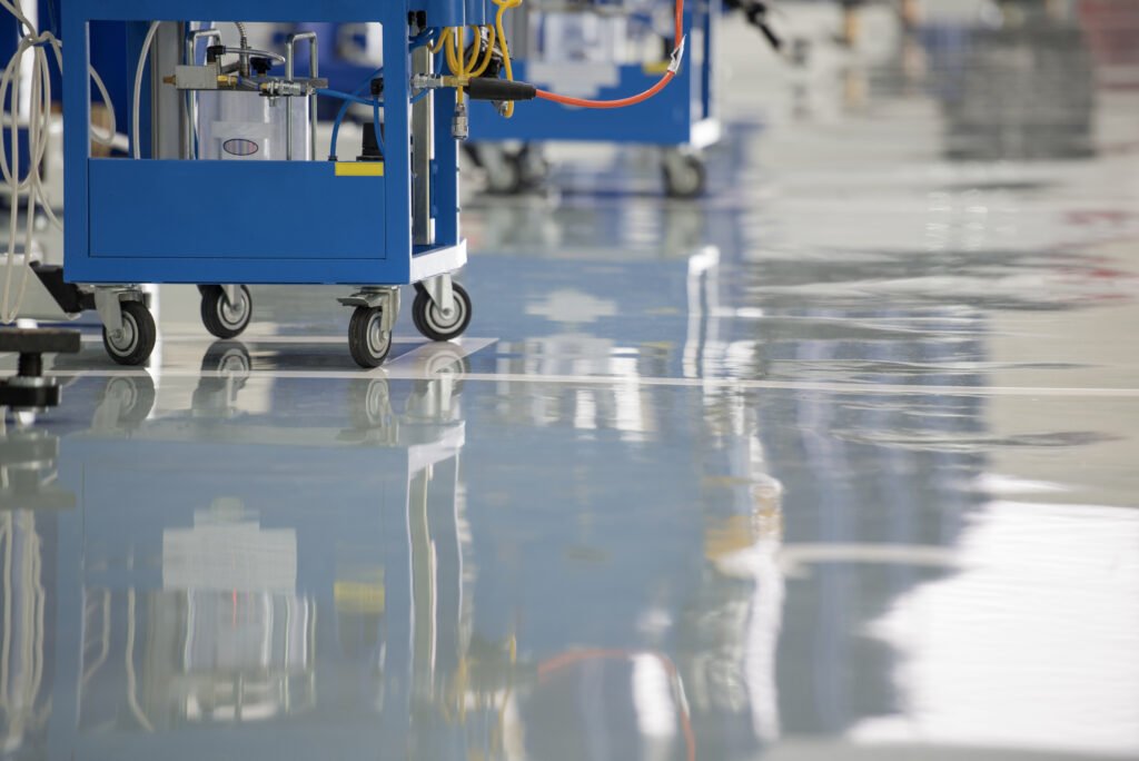 High Visibility Safety Epoxy Floor